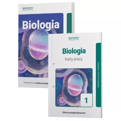 Biologia 1. Podr�cznik i karty pracy. Szko�y ponadpodstawowe. Zakres podstawowy - Beata Jakubik, Renata Szyma�ska