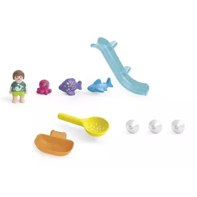 Playmobil Junior Aqua Wodna zje�d�alnia z morskimi zwierz�tkami 71689