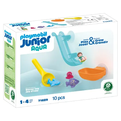 Playmobil Junior Aqua Wodna zje�d�alnia z morskimi zwierz�tkami 71689