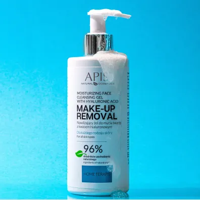 Apis Nawil�aj�cy �el do mycia twarzy z kwasem hialuronowym Make-Up Removal 300 ml