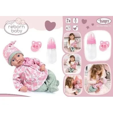 Lalka Reborn Baby Doll 38cm Bayer Design
