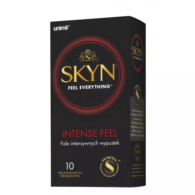 Skyn Feel Everything Intense Feel nielateksowe prezerwatywy 10 szt.
