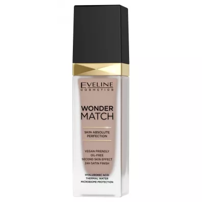 Eveline Cosmetics Wonder Match luksusowy podk�ad do twarzy dopasowuj�cy si� 45 Honey 30 ml