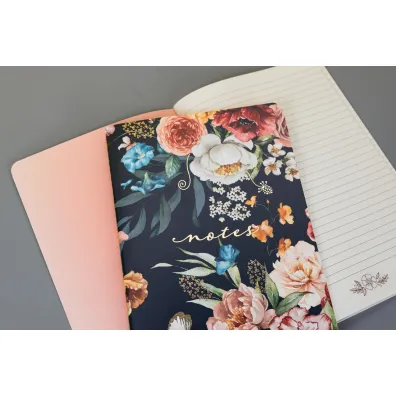 Notes Motyl w ogrodzie