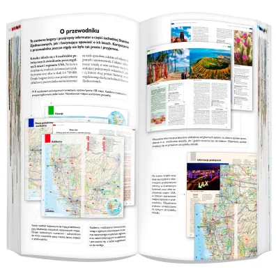 USA Cz�� zachodnia 3w1 przewodnik + atlas + mapa