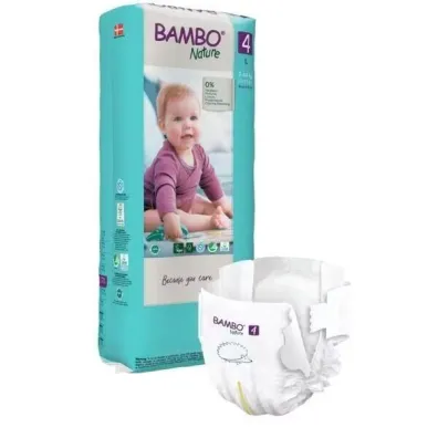 Bambo Nature Pieluszki 4 Maxi (7-14 kg) 48 szt.