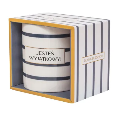 Be-Happy Gifts Kubek prezentowy - Jeste� Wyj�tkowy!