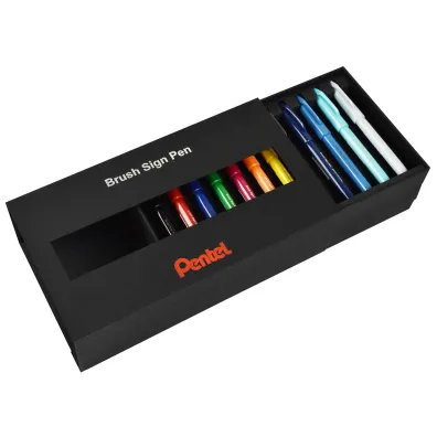 Pentel D�ugopis SuperB antybakteryjny BK77AB czarny 1 szt.