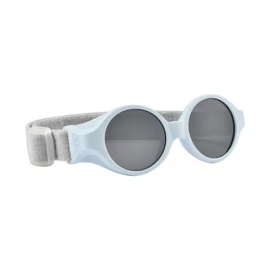 Beaba Okulary przeciwsoneczne dla dzieci z elastyczn opask 0-9 miesicy Pearl blue