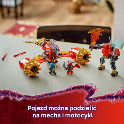 LEGO NINJAGO Burzowy jedziec-mech Kaia 71830