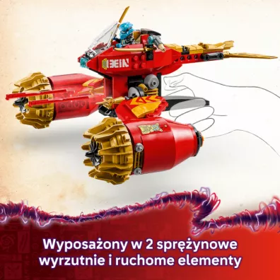 LEGO NINJAGO Burzowy jedziec-mech Kaia 71830