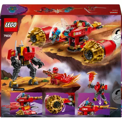 LEGO NINJAGO Burzowy jedziec-mech Kaia 71830