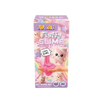 ZESTAW   DIY TUBAN SLIME   FLUFFY