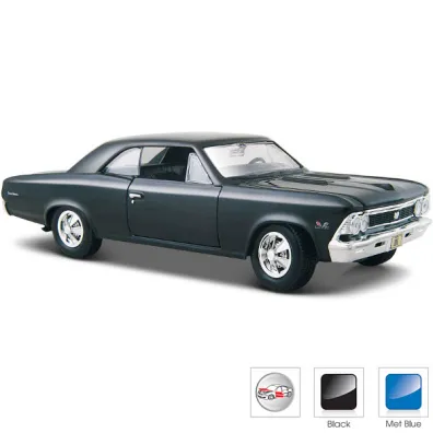 Model 1:24 Chevrolet Chevy Chevelle 1966 niebieski Maisto