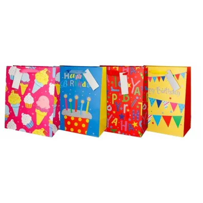 incood. Torba prezentowa 18x23 happy birthday