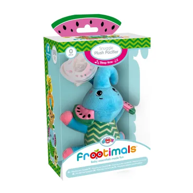 Przytulanka pluszowa uspokajaj�ca ze smoczkiem Frootimals melany melephant KIDS EUROSWAN
