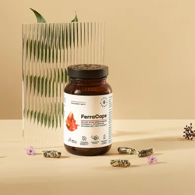 Aura Herbals FerraCaps suplement diety 60 kaps.