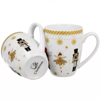 Duo Sp. z o.o. Zestaw kubkw Christmas Ballerina 2 x 360 ml