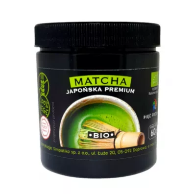 Pi�� Przemian Matcha japo�ska premium 60 g Bio