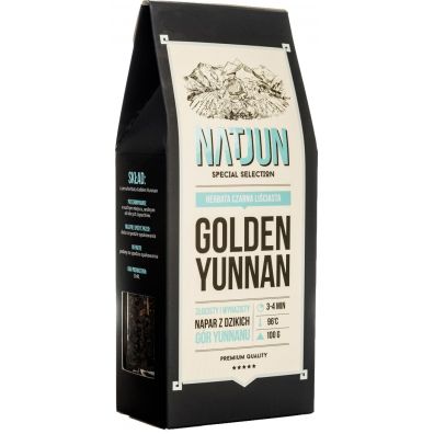 Natjun Herbata czarna Golden Yunnan 100 g