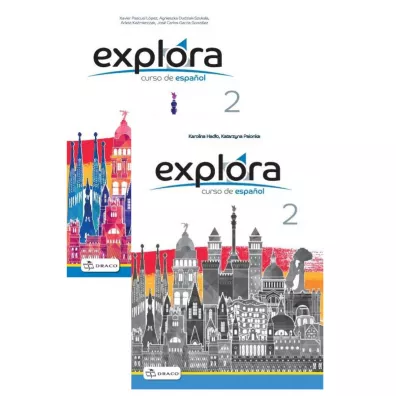 Explora 2. Curso de españ ol. Podr�cznik + audio online i zeszyt �wicze� do j�zyka hiszpa�skiego - Karolina  Had�o, Katarzyna  Palonka