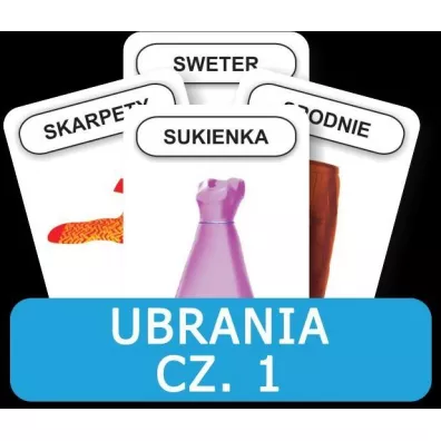 Rozwijamy mow� i my�lenie dziecka. Ubranie cz. 1