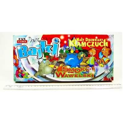 Gra 2w1. Smok wawelski, Ma�y drewniany k�amczuch Artyzan