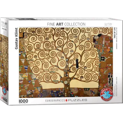 Puzzle 1000 el. Drzewo �ycia Klimt Eurographics