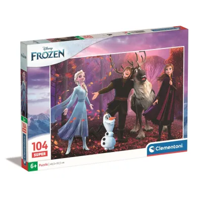 Puzzle 104 el. Super Frozen Clementoni