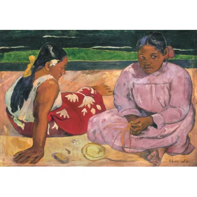 Puzzle 1000 el. Museum Gauguin Tahitian Women on the Beach Clementoni