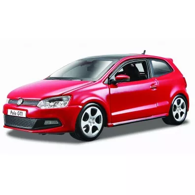 VW Polo GTI Mark 5 Red 1:24 BBURAGO