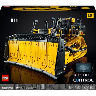 Lego TECHNIC Sterowany aplikacj buldoer Cat D11 42131