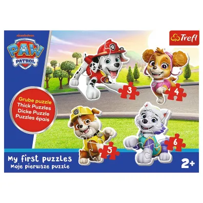 Puzzle Baby Classic - Kochane pieski Trefl