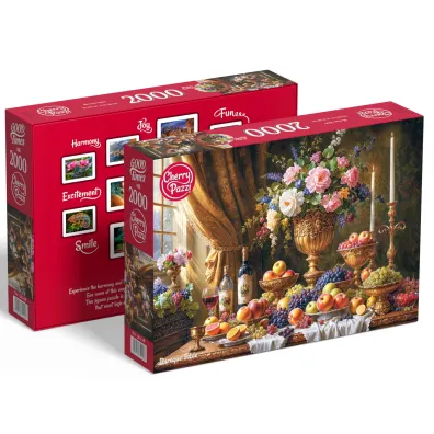 Puzzle 2000 el. Baroque Table CherryPazzi