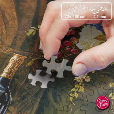 Puzzle 2000 el. Baroque Table CherryPazzi