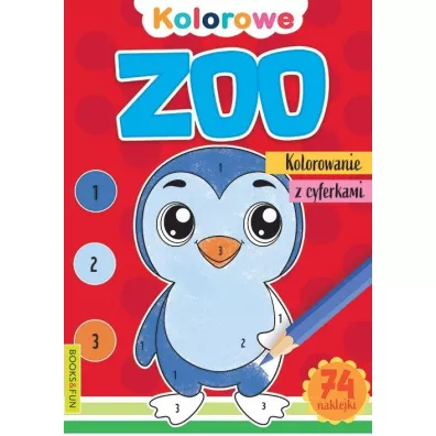 ZOO. Kolorowanie z cyferkami