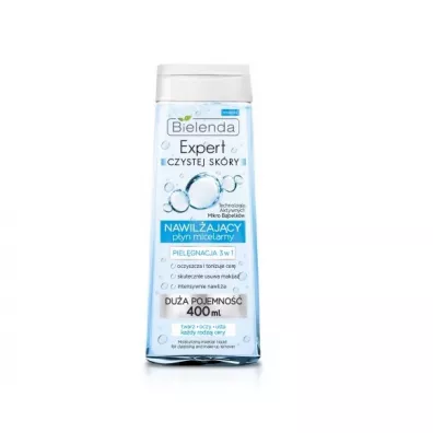 Bielenda Expert Czystej Sk�ry nawil�aj�cy p�yn micelarny 400 ml