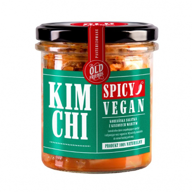 Old Friends Kimchi pasteryzowane Vegan Spicy 280 g
