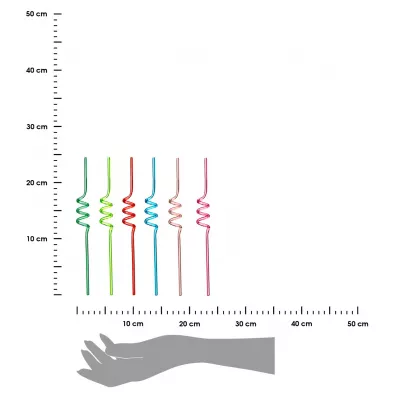 5five Simply Smart Somki wielorazowe zakrcone 6 szt.