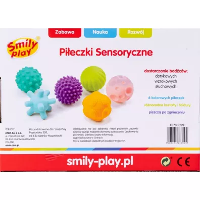 Pieczki sensoryczne 6szt