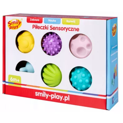 Pieczki sensoryczne 6szt