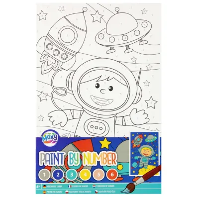 Malowanie po numerach - Astronauta Omega Toys