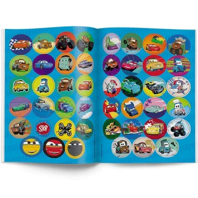 DISNEY/PIXAR Auta. Kolorowanka wed�ug kodu