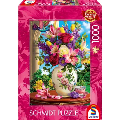 Puzzle 1000 Bukiet kwiat�w Schmidt