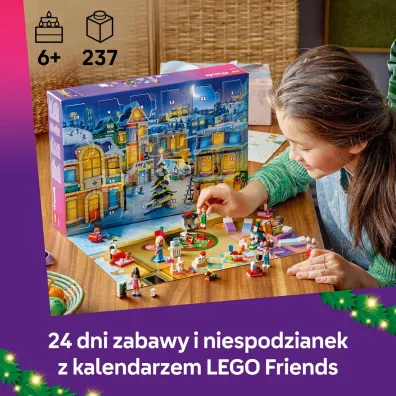 LEGO Friends Kalendarz adwentowy na 2025 rok 42668