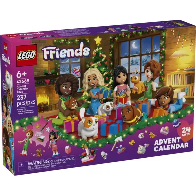 LEGO Friends Kalendarz adwentowy na 2025 rok 42668