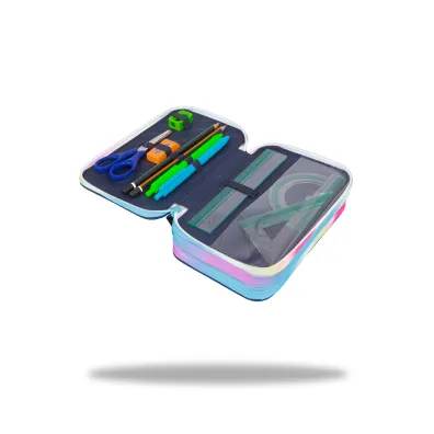 CoolPack Pi�rnik potr�jny z wyposa�eniem Jumper 3 Blue Unicorn