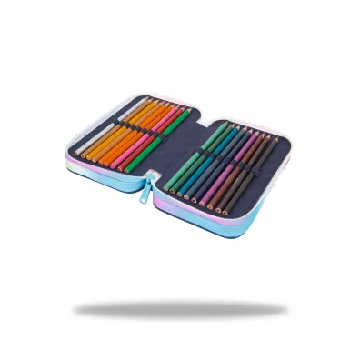CoolPack Pi�rnik potr�jny z wyposa�eniem Jumper 3 Blue Unicorn