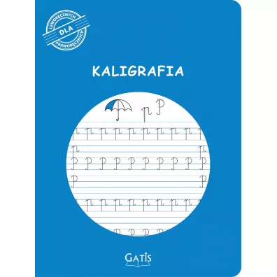 Gatis Ksi��eczka do kaligrafii A4 linia