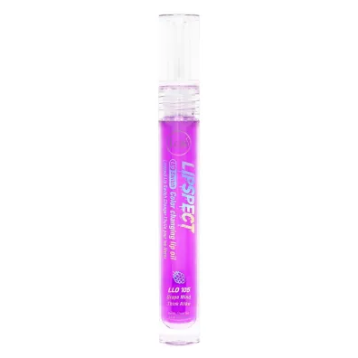 J.Cat Beauty Lipspect Lip Switch Color Changing Lip Oil olejek z efektem wydobycia koloru ust 105 Grape Minds Think Alike 3.5 ml